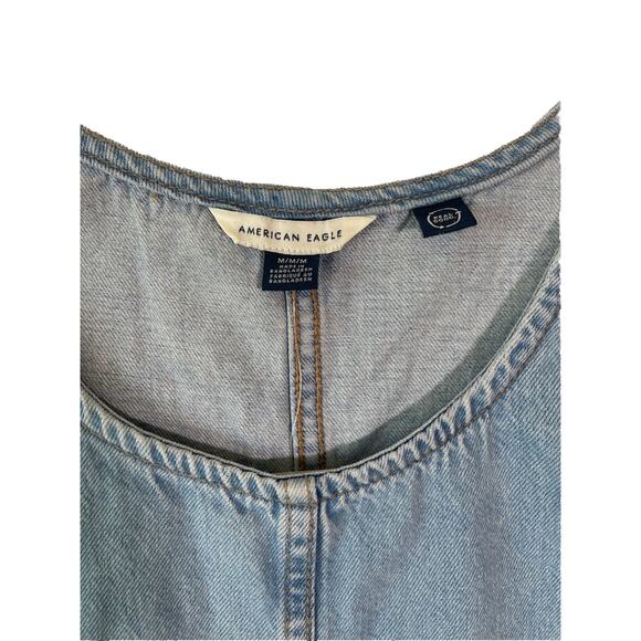 NWT American Eagle Outfitters Medium Denim Pinafore Dress - NWT-other See DESC - Picture 2 of 9